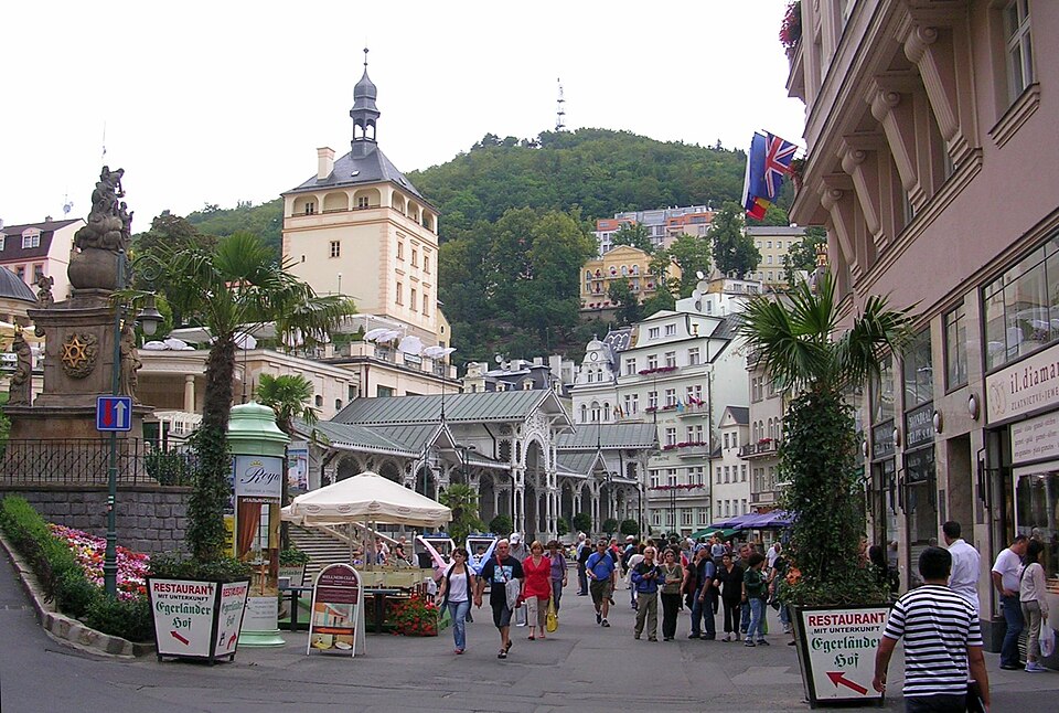 Colunata do Mercado, Karlovy Vary, República Checa